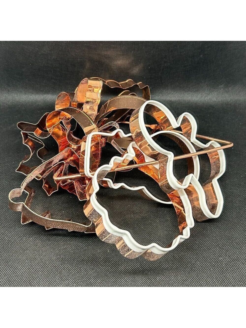 Set of metal Holiday Cookie Cutters